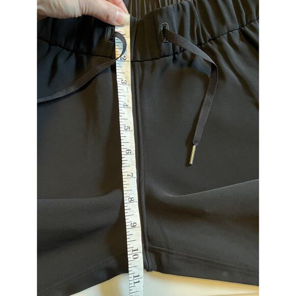 Lululemon On The Fly Pant 7/8 Women's Size 2 Black LW5BPMS 27" Inseam Pull On - Picture 10 of 11